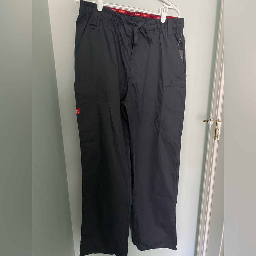 Dickies Men's M Dark Gray Scrub Bottoms